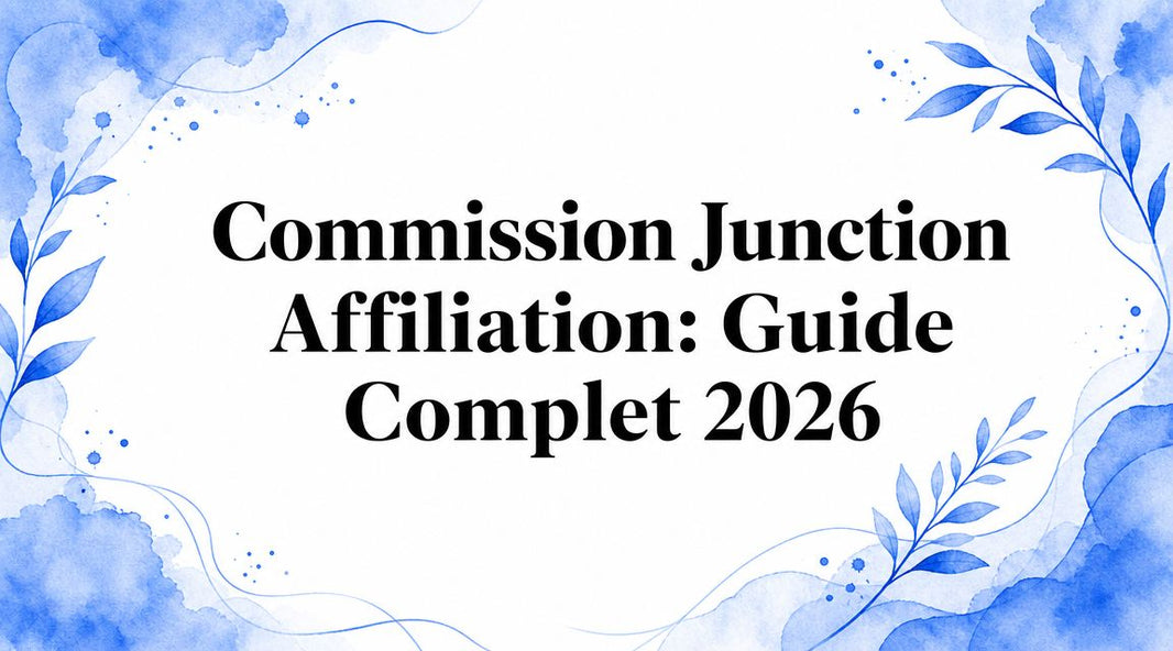 Commission Junction Affiliation: Guide Complet 2026