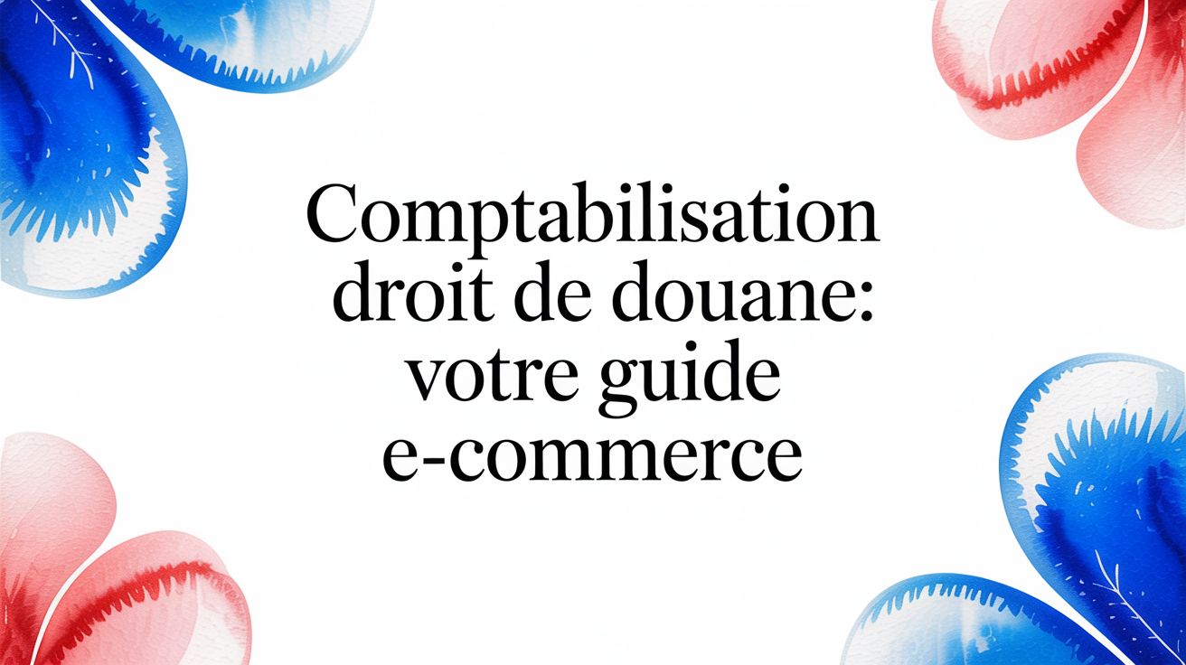 Comptabilisation droit de douane: Votre guide e-commerce